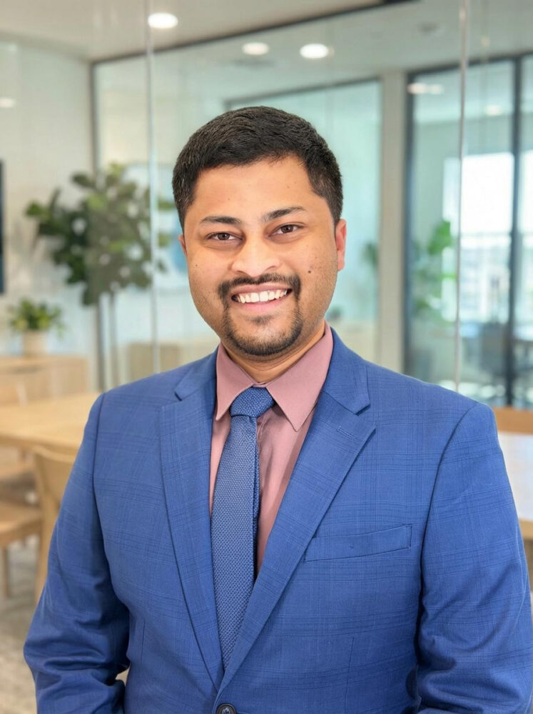 Professional corporate headshot