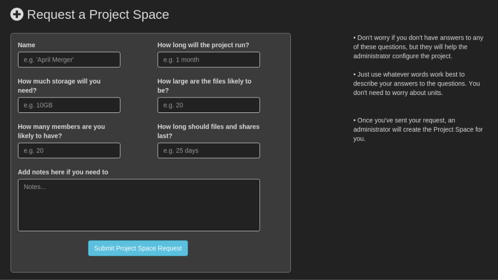 request_project_space_page
