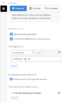 Refine granular policies
