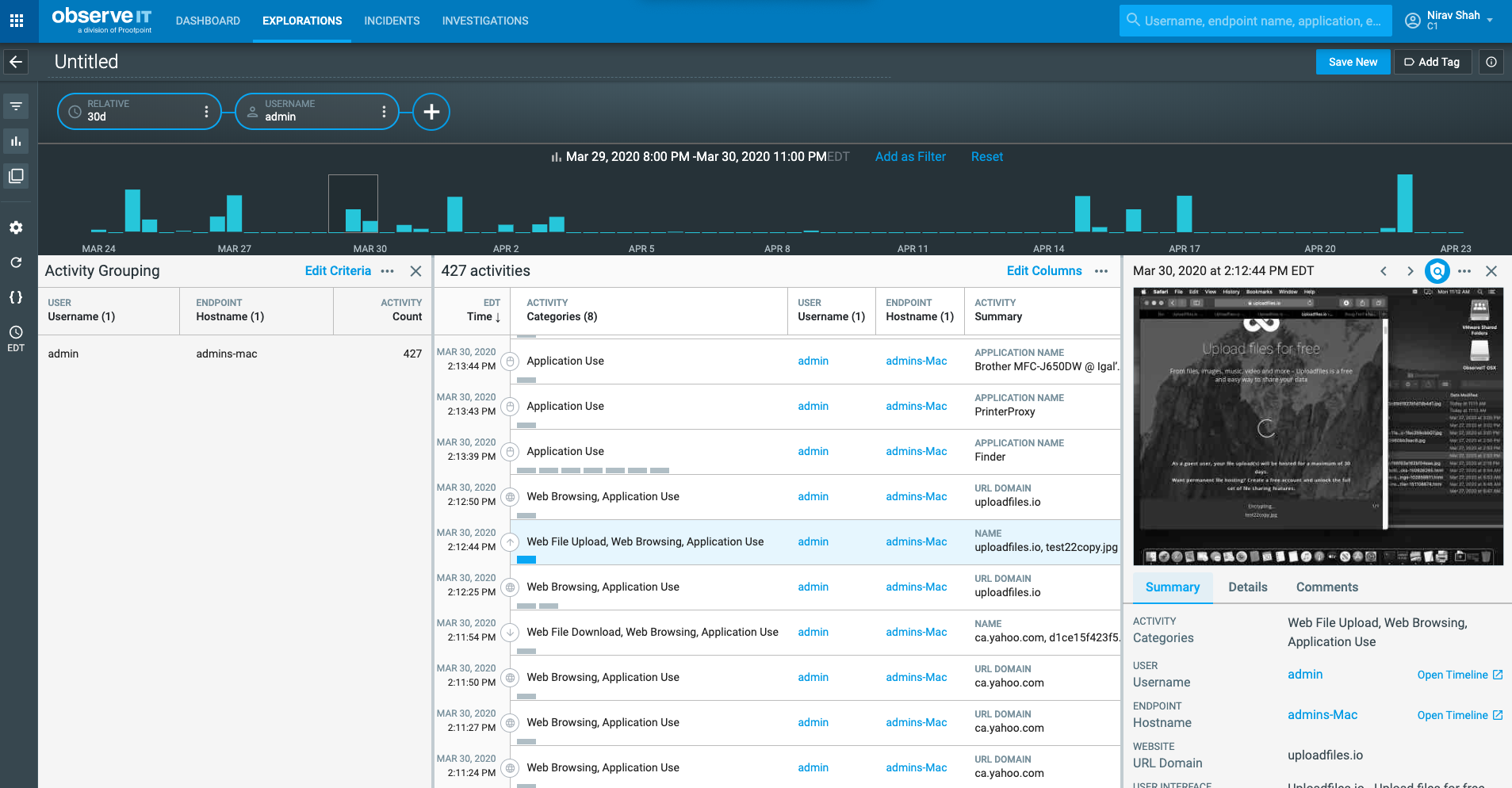 Proofpoint Insider Threat Management - Cybersecurity Excellence Awards