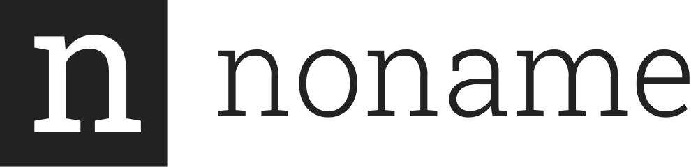 Noname logo dark