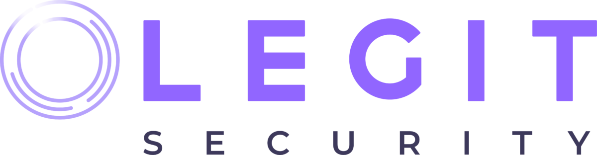 Legit Security - black, logo left
