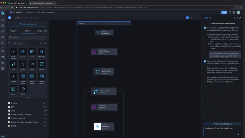 Playbook Builder Agent Enable Playbook