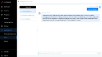 Screen of the Cybersecurity Chatbot