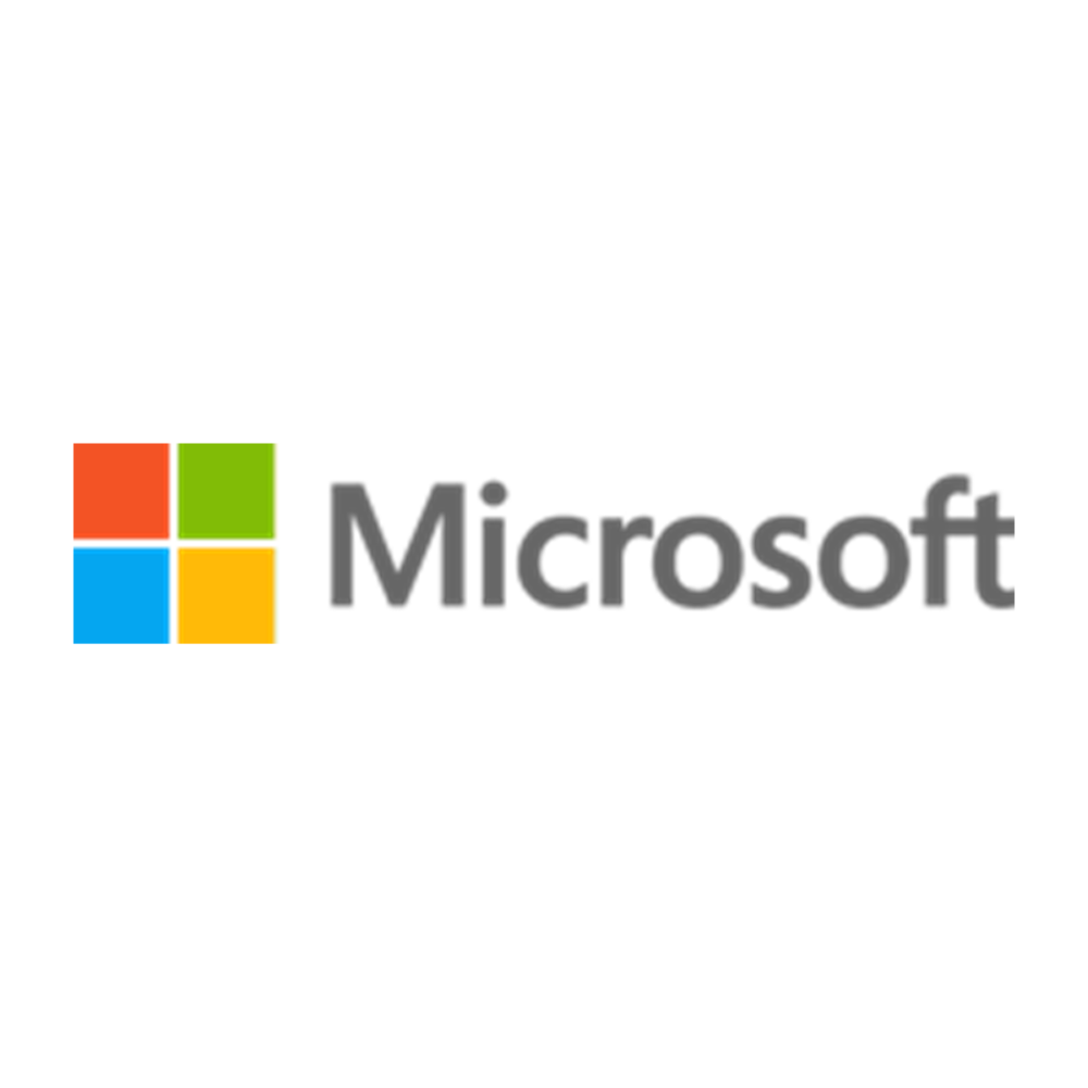 MSFT Logo on white square tile for LinkedIn 1200 x 1200